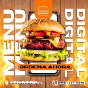 MENÚ DIGITAL